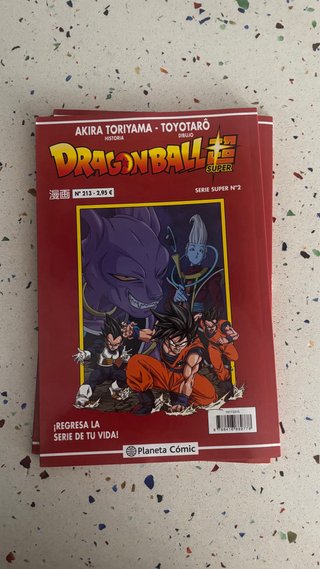 Lote Cómics Dragon Ball Súper