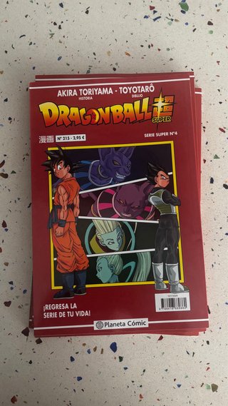 Lote Cómics Dragon Ball Súper