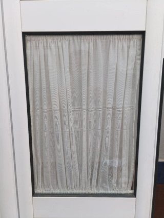 Puerta de paso de aluminio