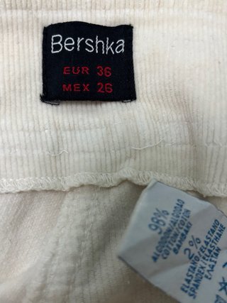 Pantalones de pana beige