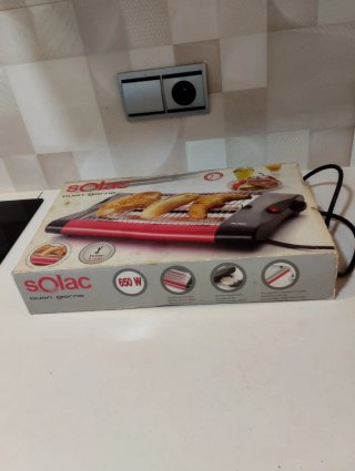 Calentador Solac(tostadora plana)