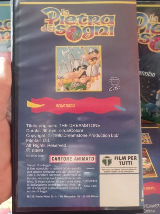 Collezione 12 VHS La Pietra dei Sogni