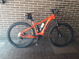 Bici Montaña Eléctrica KTM Roja