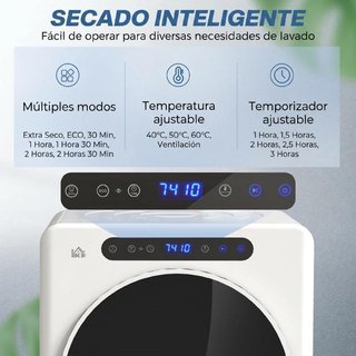 Secadora 5KG 1000W Antiarrugas Esterilizar LED