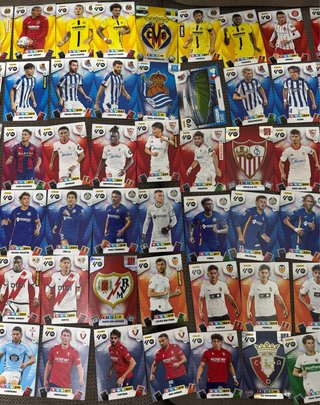 Adrenalyn XL La Liga 2026. 162 cartas.