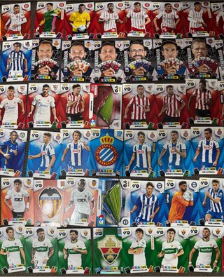 Adrenalyn XL La Liga 2026. 162 cartas.