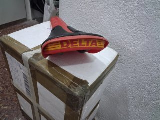 Sillín BMX Años 80 Rojo/Negro