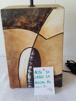 Lámparas Cerámica Años 80-90