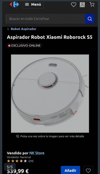 Roborock S5 Max Robot Aspirador