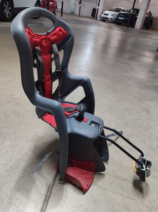Silla portabebés para bicicleta