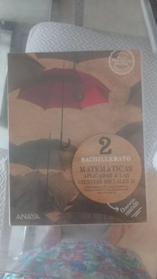 Libro segundo barchillerato matematicas