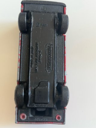 Camión de Bomberos Matchbox Snorkel 1981 Vintage