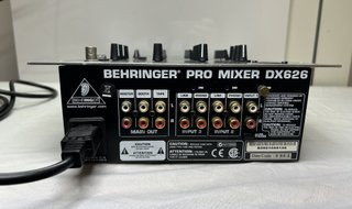 Behringer DX626 Mixer DJ 3 Canali BPM