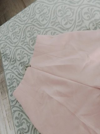 Pantalón Zara Rosa Talle Alto