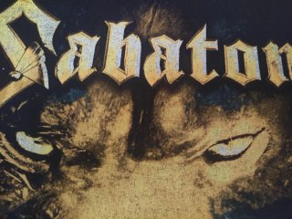 Sabaton T Shirt Vintage 00s Rare Power Metal