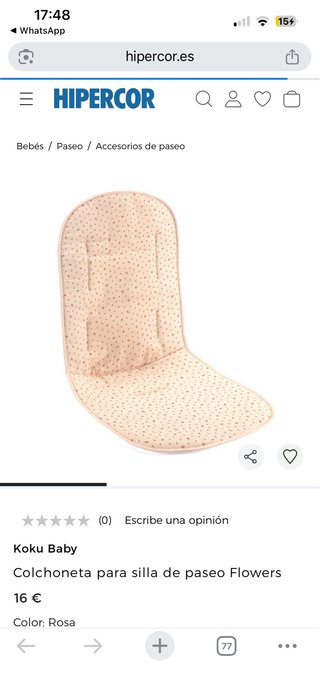 Silla de paseo gemelar