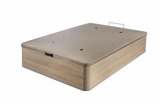Conjunto descanso colchón y canape madera 90x190