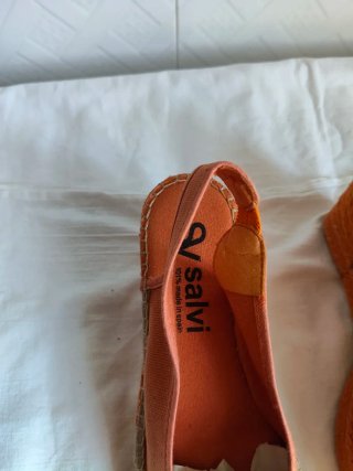 Alpargatas  Naranja/Teja