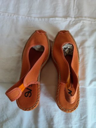 Alpargatas  Naranja/Teja