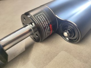 Amortiguador y muelle BGM CK8 Vespa 150 160 sprint