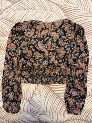 Blusa estampada Stradivarius