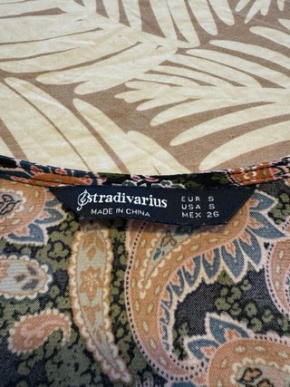 Blusa estampada Stradivarius