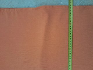 Camisa naranja escote pico sin mangas