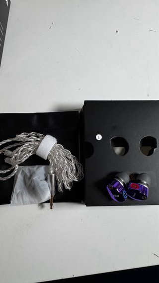 Auriculares Inear CCA Morado/Plateado In-ear