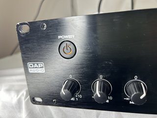 Amplificatore Mixer DAP Audio PA-7120 120W