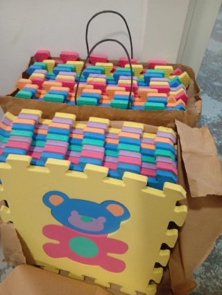 Suelo Puzzle Colores 20 piezas