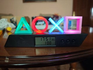 Reloj Despertador PlayStation de Colacao