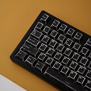 Keycaps Comic Black ES – Perfil Cherry ISO Español