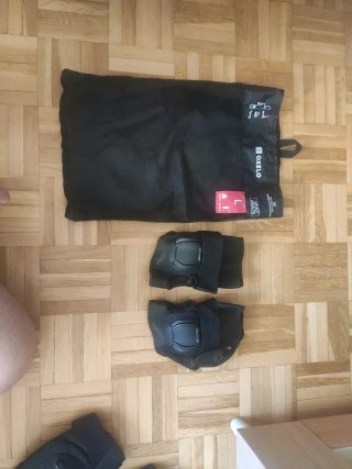 Set Rodilleras, Coderas y Muñequeras Talla L