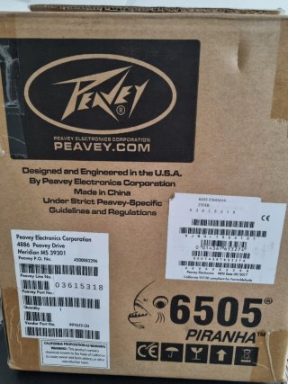 Amplificador Peavey 6505 Piranha