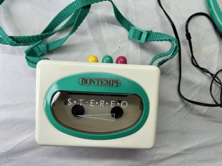 Bontempi SP7650 Lettore Cassette Stereo Vintage