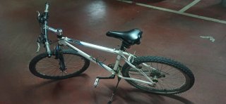 Bicicleta Decathlon Blanca