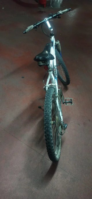 Bicicleta Decathlon Blanca