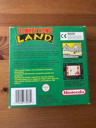 Donkey Kong Land Game Boy Nintendo