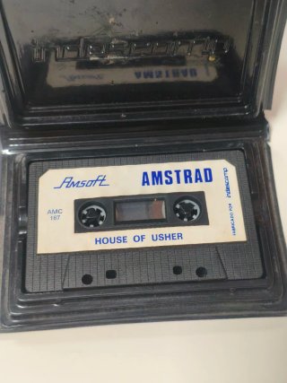 Amstrad House of Usher Cassette