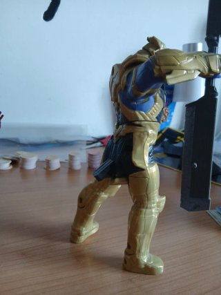 Set Figuras Avengers Iron Man vs Thanos