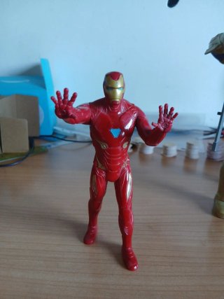 Set Figuras Avengers Iron Man vs Thanos