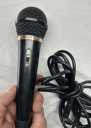 Microfono Sony con cavo Jack 3.5mm PS2