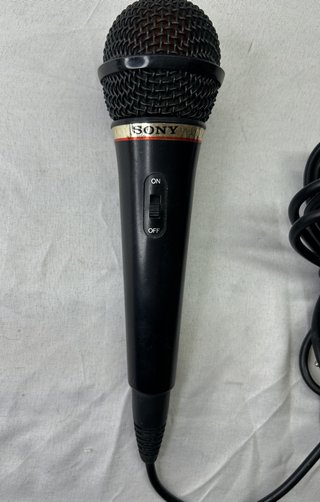 Microfono Sony con cavo Jack 3.5mm PS2