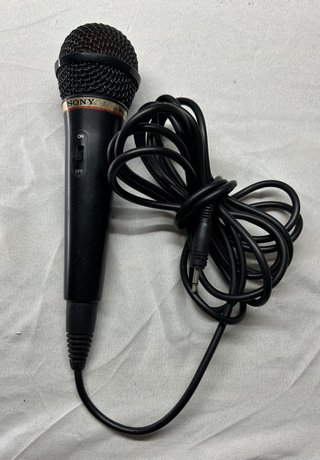 Microfono Sony con cavo Jack 3.5mm PS2