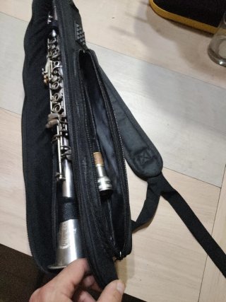 Clarinetto Americano in Metallo Professionale Restaurato