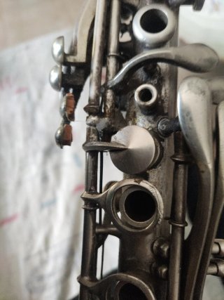 Clarinetto Americano in Metallo Professionale Restaurato