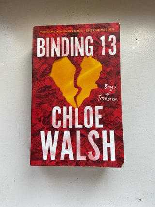 Binding 13 Chloe Walsh inglés novela romántica
