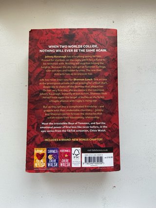Binding 13 Chloe Walsh inglés novela romántica