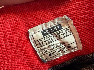 Botas Millet Dry Edge Talla 42 2/3