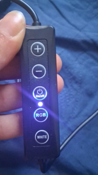 Anello LED con supporto telefono